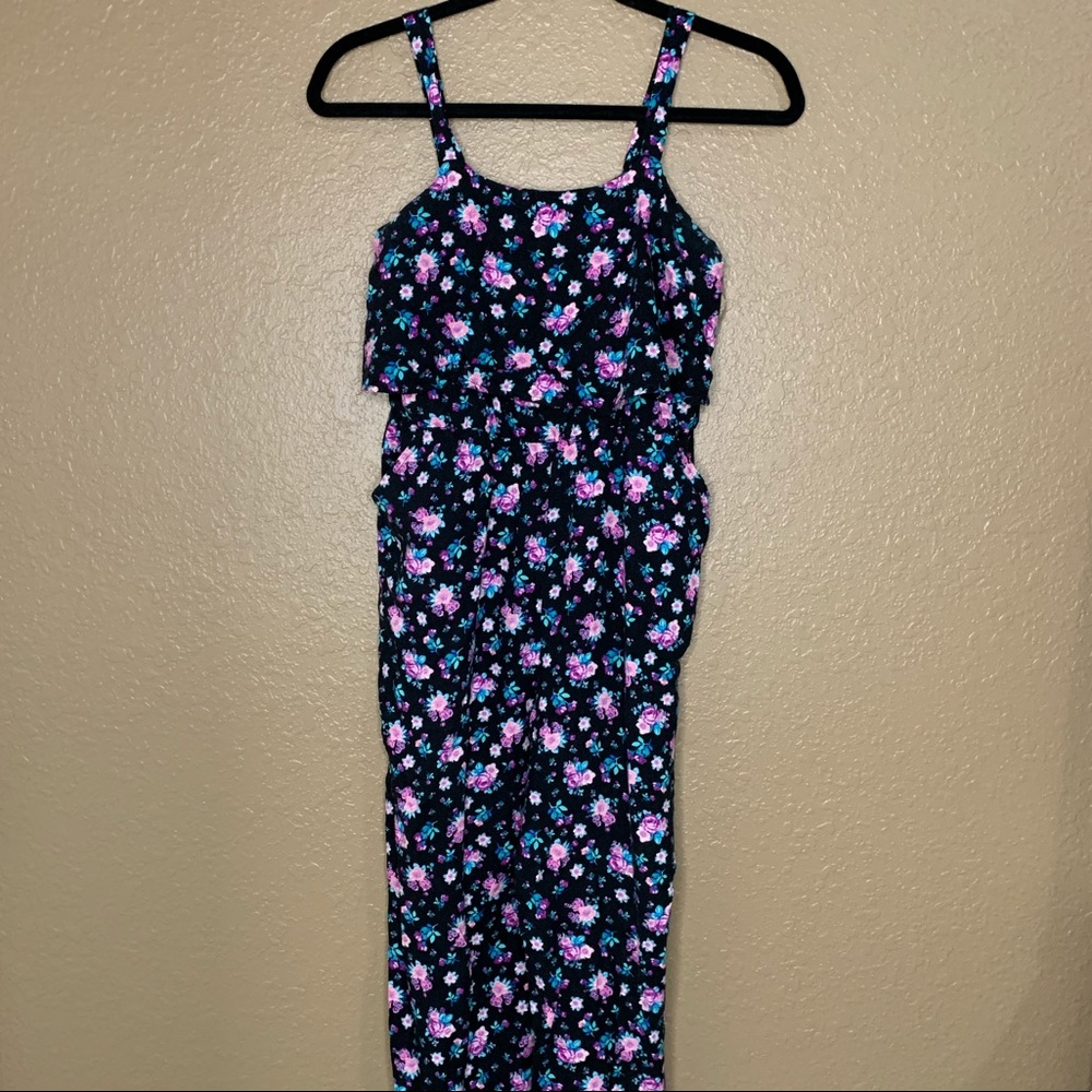 Justice Flower Jumper with side Pockets.